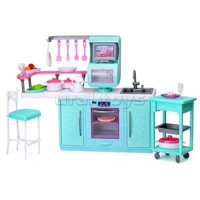 Набор мебели для кукол "Кухня" в коробке