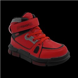 Ботинки демисезонные ЕВ1972 красные п/п