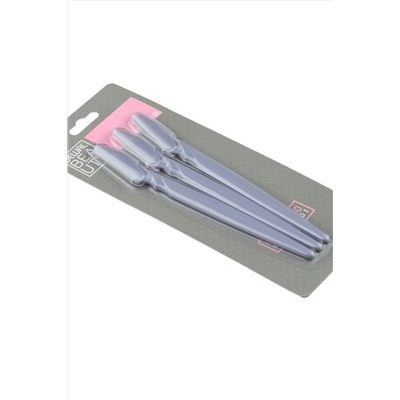 Dewal Beauty Бритва для бровей / BDB-37033, 3 шт./уп. KRISTALLER, 1109317