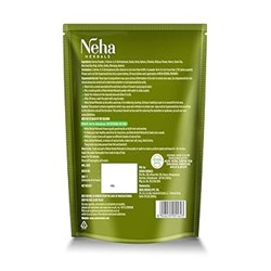 Neha Herbals Hair Mehandi 140g / Краска для Волос Темно-Каштановый 140 г