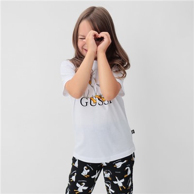 Пижама детская (футболка и брюки) KAFTAN Gussi, размер 28 (86-92 см)