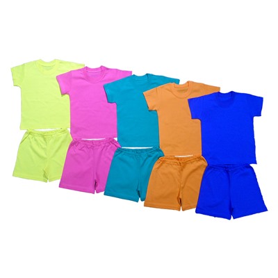 Комплект (футболка однотонная и шорты) (К305-10)