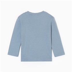 Лонгслив Крошка Я Street style, рост 62-68 см, голубой