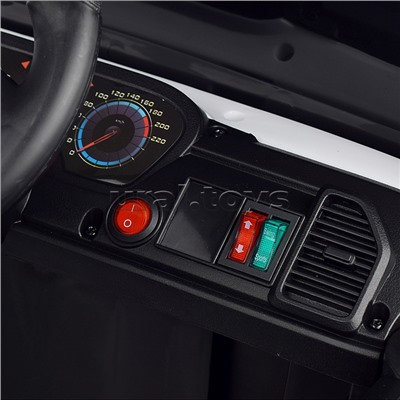 Электромобиль "Круиз" на аккумуляторе, с р/у управлением, в коробке (белый)