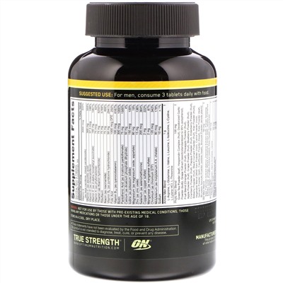 Optimum Nutrition, Opti-Men, 150 таблеток