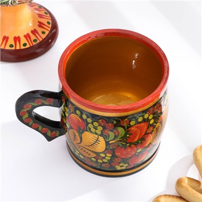 Кружка «Пивная», хохлома, 500 мл