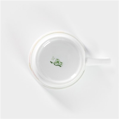 Кружка Добрушский завод «Стрекоза», 300 мл, фарфор, белая