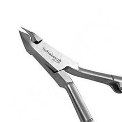 Solinberg Кусачки маникюрные / Classic Line 221a-33010/2з, ручная заточка, матовые, одинарная пружина, 5 мм 23003