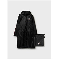 Плащ текстильный с полиуретановым покрытием для женщин (дождевик)