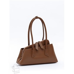 Сумка женская кожаная 6006L brown Polina&Eiterou