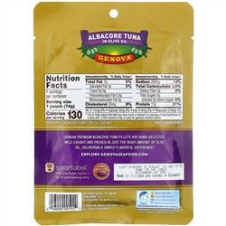 Genova, Albacore Tuna In Olive Oil, 2.6 oz (74 g)