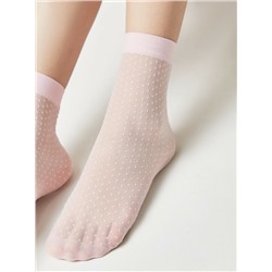 Полиамидные CONTE FANTASY 20 Носки в горошек