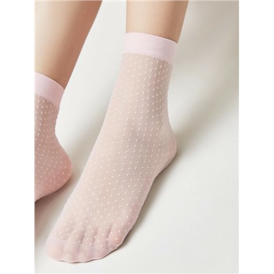 Полиамидные CONTE FANTASY 20 Носки в горошек