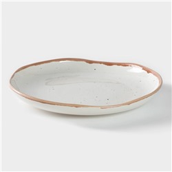 Тарелка фарфоровая Punto bianca, d=26,5 см