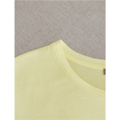 Футболка из премиального хлопка с авторским принтом