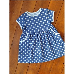 Платье Киска с карманами 33062 кулирка КР