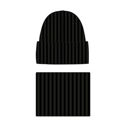 Шапка трикотажная для девочек