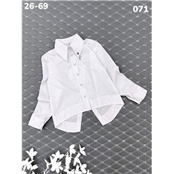 Блузка 071 белый