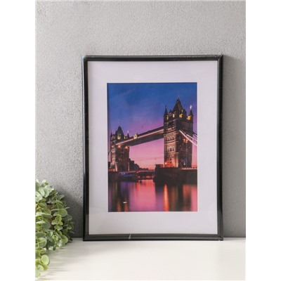 Фоторамка для фото 30×40 см, с паспарту 21×30 см, Vivo, чёрный