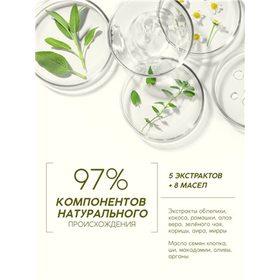 Шампунь для волос, витаминный эликсир, аромат облепихи, 250 мл, Рябина