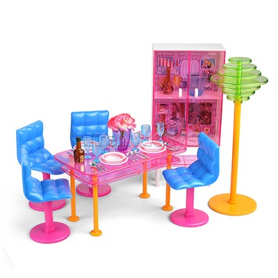 Набор мебели для кукол "Столовая" в коробке