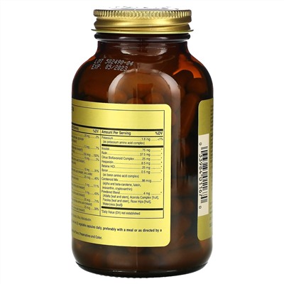 Solgar, Формула V, VM-75, мультивитамины и хелатные формы минералов, 120 капсул