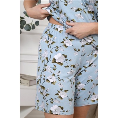 Пижама Модест-2 (Голубой)