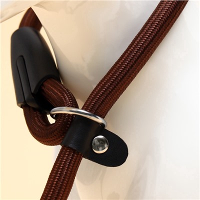 Ринговка для собак, 130×1 см, коричневая