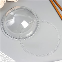 Основа для вязаных изделий акрил «Круглая», объемная, набор 2 шт., 17 см