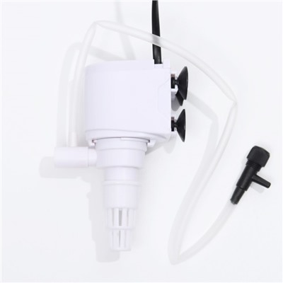 Помпа аквариумная JINGYE JY-1200, 500 л/ч, 6 Вт, высота подъема воды 0.5 м