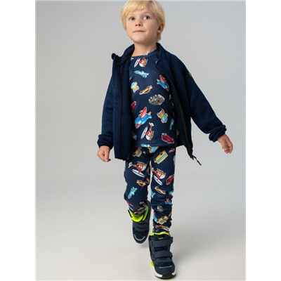 Термокомплект трикот. для мальчиков: фуфайка (футболка) с длин. рук, брюки