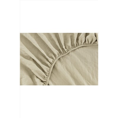 Простыня на резинке, с высотой борта 25 см "boiled cotton" - Вареный (стираный) хлопок» НАТАЛИ, 1048929