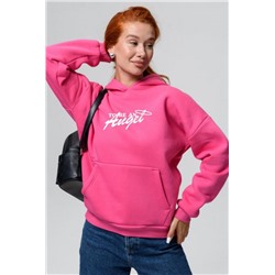 8578 толстовка женская оверсайз (Розовый _ангел)