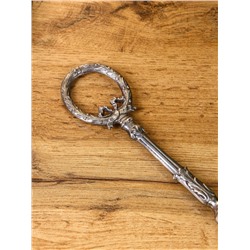 Ложка для обуви «Венок с бантиком», 31 см, латунь