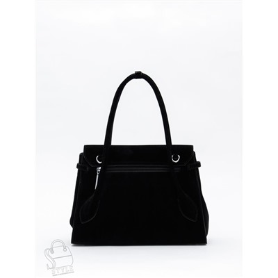 Сумка женская кожаная 2424YF black Polina&Eiterou