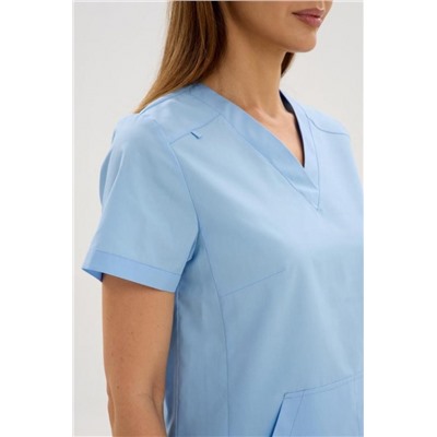 Костюм женский 555 (Холодный голубой)