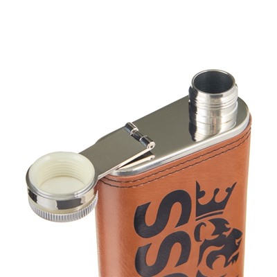 Фляжка BOSS, нержавеющая сталь, 270 мл, 9 oz