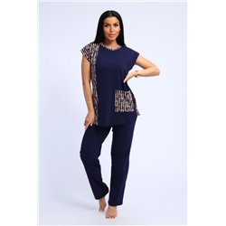 Костюм женский 345 (Темно-синий)