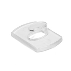 Держатель самоклеящийся для проводов и гирлянд ТУНДРА krep, 14×18 мм, многоразовые, 20 шт.