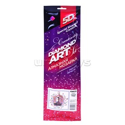 Алмазная мозаика 5D 36*36 см. Райская птица