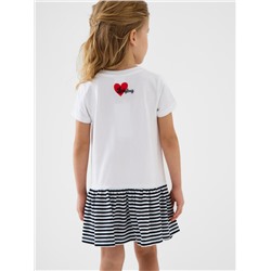 Платье трикотажное для девочек