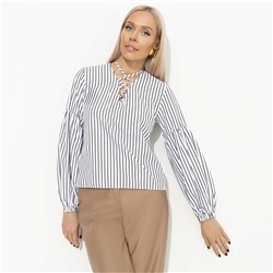 Блуза с акцентными рукавами, Вечный тренд