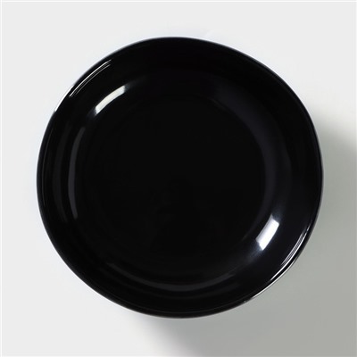 Тарелка фарфоровая Verde notte, 600 мл, d=18.5 см