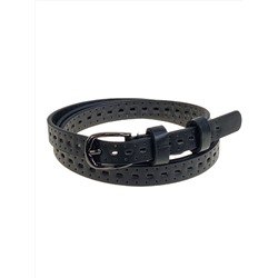 Ремень женский из искусственной, цвет черный