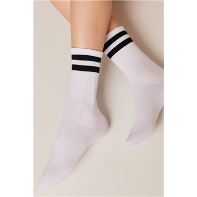 CONTE ACTIVE Хлопковые носки с яркими полосками из люрекса CONTE ELEGANT, 970903