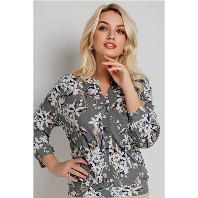 Блузка женская  3055/20/Оливковый