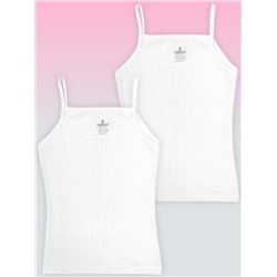 4204-01 Майка для девочек белая (BAYKAR)