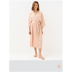 Omsa Халат OmD 0414D LINE Халат жен.(длинный с запахом жаккард), PL