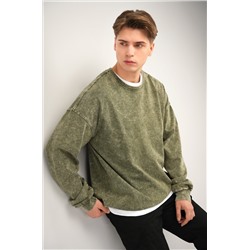 Мужской лонгслив оверсайз Happyfox