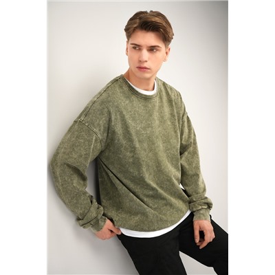 Мужской лонгслив оверсайз Happyfox